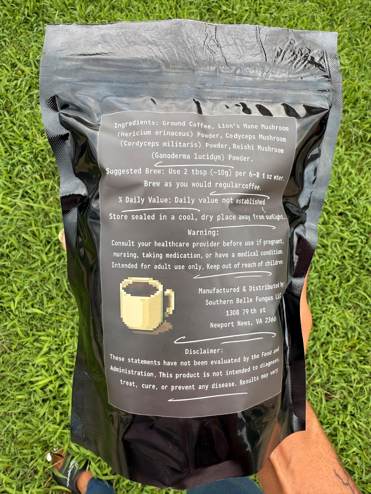 The Gentleman’s Roast – Mushroom Coffee Blend (Caffeinated)