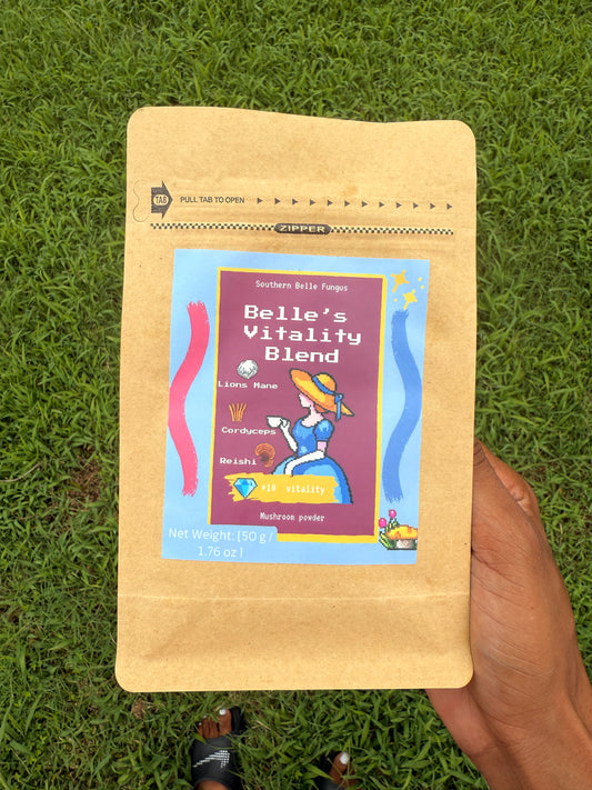 Belle’s Vitality Blend – Mushroom Powder